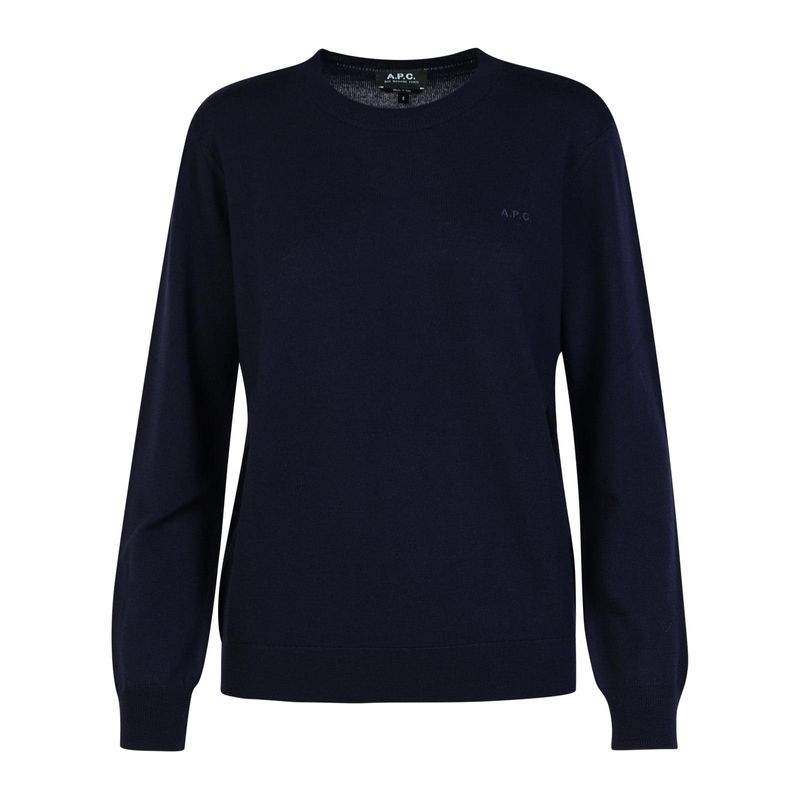 A.P.C. 'Philo' Navy Wool Sweater Women
